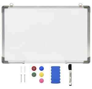 Magnetisk whiteboard vit 50x35 cm stål