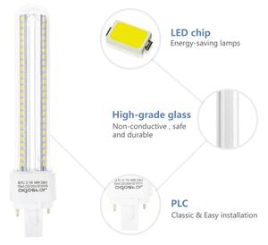 LED glödlampa G24D-3/15W/230V 6500K - Aigostar