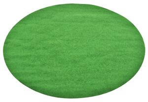 Konstgräs med halkskydd dia. 130 cm grön rund