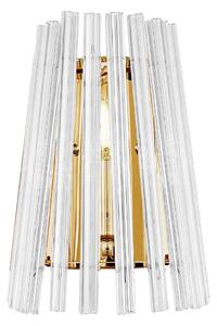 Zuma Line W0547-01H-F9AC - Vägglampa BACH 1xE14/40W/230V guld