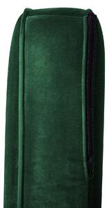 Soffa Smaragdgrön 2-sits Sammet Trä Ben Klassisk Beliani