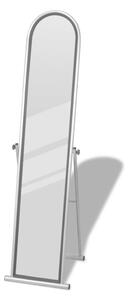 Fristående spegel full längd rektangulär grå