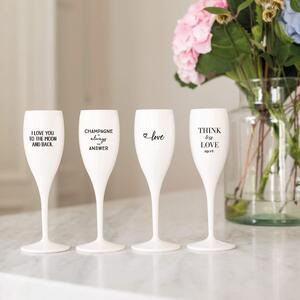 CHEERS Champagneglas - Love you to the moon - 6-pack