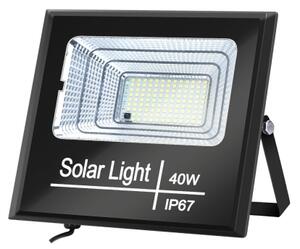 Aigostar - LED Dimbar solcellstrålkastare LED/40W/3,2V IP67 + RC