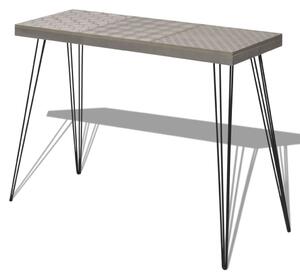 Konsolbord 90x30x71,5 cm grå