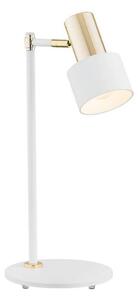 Argon 4256 - Bordslampa DORIA 1xE27/15W/230V vit/mässing