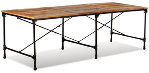 Matbord i massivt återvunnet trä 240 cm