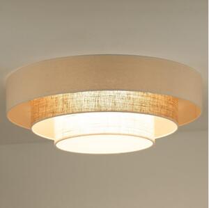 Duolla - LED taklampa LUNETA LED/26W/230V diameter 60 cm 4000K rotting/beige