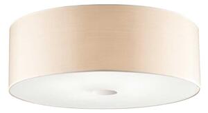 Ideal Lux - Taklampa WOODY 5xE27/60W/230V diameter 60 cm beige