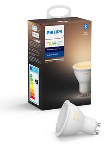 Dimbar LED-lampa Philips Hue Vit AMBIANCE 1xGU10/4,3W/230V 2200-6500K