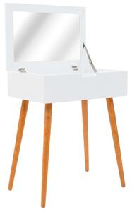 Sminkbord med spegel MDF 60x40x75 cm
