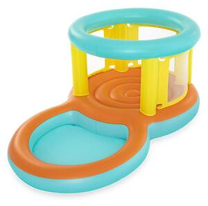 Bestway Uppblåsbar Pool Lekplats Hopper 239x142x102 cm +3 till 6 År Trädgård 52385