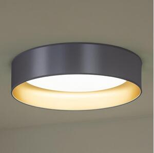 Duolla - LED taklampa ROLLER LED/24W/230V diameter 45 cm silver/guld