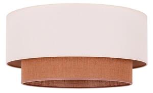 Duolla - Taklampa BOHO 3xE27/15W/230V diameter 60 cm beige/brun