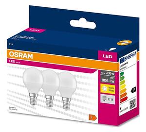 KIT 3x LED glödlampa P45 E14/7,5W/230V 3000K - Osram