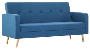 Soffa i tyg blå