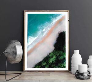 Tropical Shoreline poster - 40x50