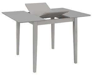 Utdragbart matbord (80-120)x80x74 cm grå MDF