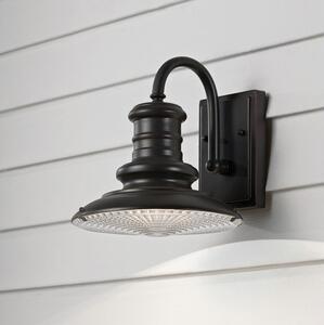 Feiss - Vägglampa för utomhusbruk REDDING STATION 1xE27/100W/230V IP44 svart