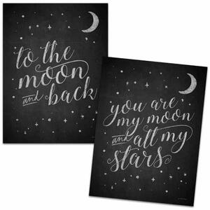 Krittavlor poster - You are my moon A4