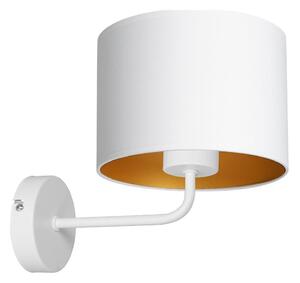 Vägglampa ARDEN 1xE27/60W/230V vit/guld