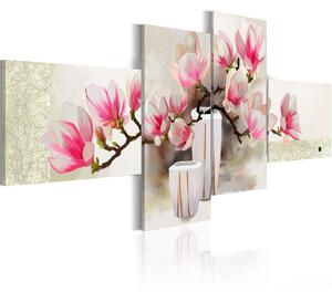 Handmålad tavla - Fragrance of magnolias