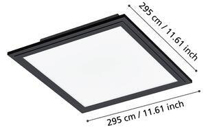 Eglo 900817 - LED taklampa SALOBRENA LED/14W/230V 30x30 cm svart