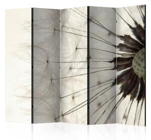 Rumsavdelare / Skärmvägg - White Dandelion II - 225x172