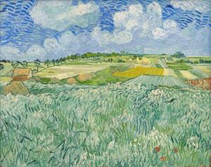 Bildreproduktion Plain at Auvers, 1890, Vincent van Gogh