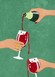 Illustration Cheers Girls, Raissa Oltmanns