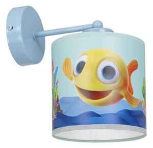 Vägglampa för barn FISH 1xE27/60W/230V
