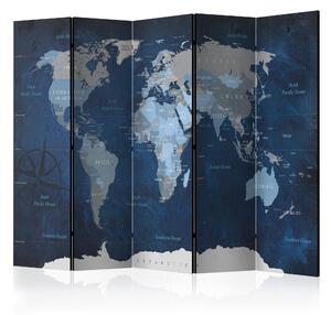 Rumsavdelare / Skärmvägg - Dark Blue World - 225x172