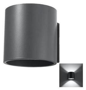 Sollux SL.0566 - Vägglampa ORBIS 1 1xG9/40W/230V antracit