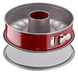 Tefal - Hopfällbar form Savarin DELIBAKE 27 cm röd