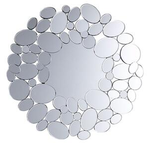 Spegel 70 cm silver LIMOGES Beliani
