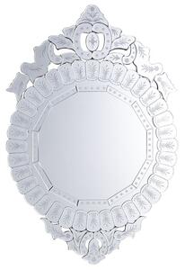 Spegel 70 x 100 cm silver CRAON Beliani