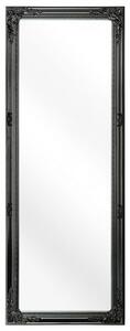 Spegel 50 x 130 cm svart FOUGERES Beliani