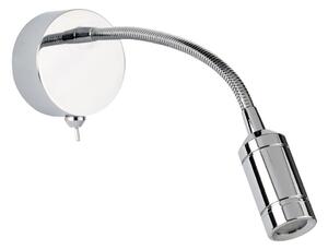Searchlight 2256CC - LED Flexibel liten lampa ADJU LED/1W/230V