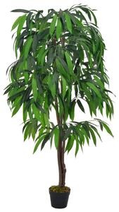 Konstväxt Mangoträd med kruka 140 cm grön