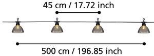 Eglo 900215 - LED Dekorativ utomhusslinga CUBONE 12xLED/0,066W/3,2V IP44