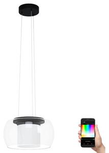 Eglo 99023 - LED RGB Dimbar Ljuskrona med snöre BRIAGLIA-C LED/24,8W/230V