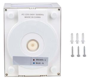 LED vägglampa för utomhusbruk LED/12W/230V IP65 4000K vit