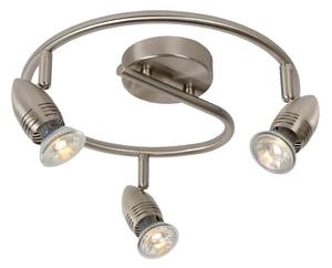 Lucide 13955/14/12 - LED spotlight CARO-LED 3xGU10/5W/230V krom