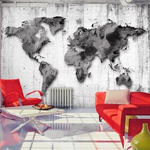 Fototapet - World in Shades of Gray - 100x70