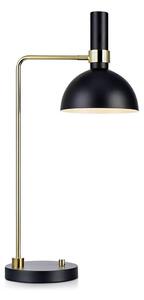 Markslöjd 106973 - Dimbar Bordslampa LARRY 1xE27/60W/230V svart/guld