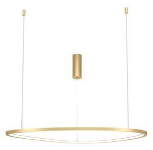 Maytoni MOD072PL-L36BSK1 - LED ljuskrona med textilsladd GLINT LED/36W/230V guld