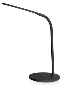 Nedis LTLGQ3M2BK - Dimbar LED-lampa med trådlös laddning LED/10W/230V