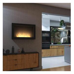 InFire - Wall BIO fireplace 100x56 cm svart