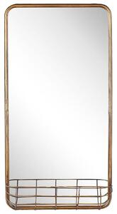 Spegel 80 x 40 cm guld MACON Beliani