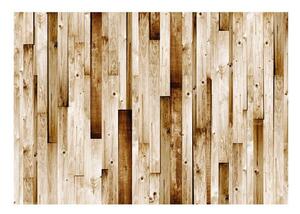 Fototapet - Wooden boards - 100x70